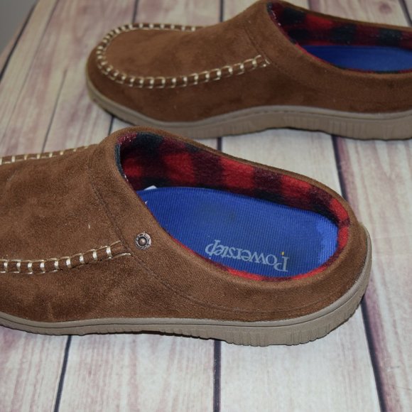 Powerstep Men's Slippers size Medium 9/10 - Picture 3 of 5
